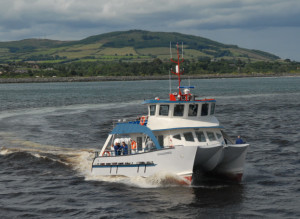 17.8m Catamaran 100 Passengers Europa Rathlin Express Starboard Bow